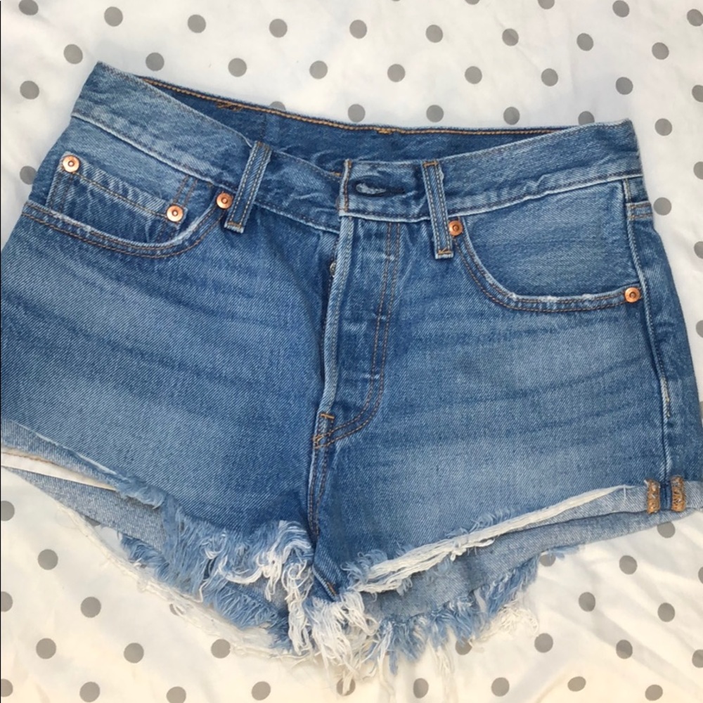 Levi’s shorts 501 button up shorts w26